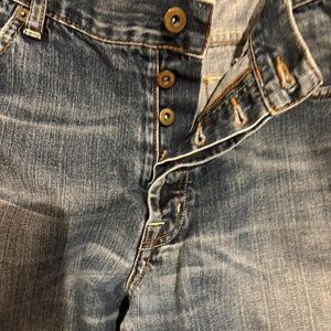 Black GarmentMen’s jeans buttonfly 34short